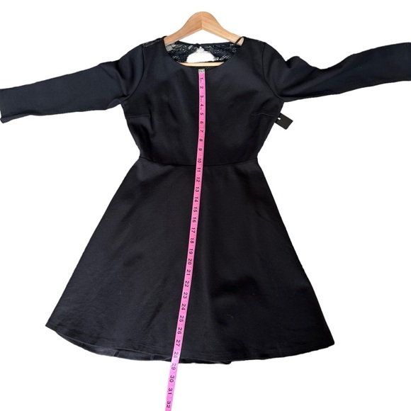 Lulu's Felicity Black Backless Lace Skater Dress Size: S New! - Picture 11 of 14